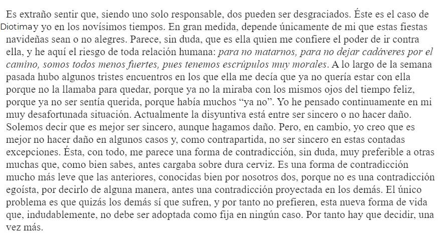 Carlo gervasoni contradiccion diotima